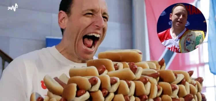 Nathan’s Hot Dog Eating Contest, Joey Chestnut Wons
