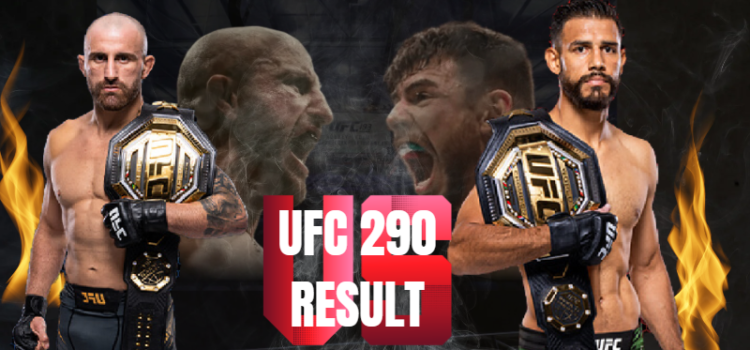 UFC | UFC Results | UFC 290 Results Volkanovski vs. Rodriguez